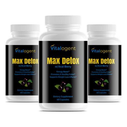 Max Detox W/Acai Berry 90-days