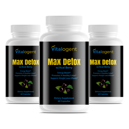 Max Detox W/Acai Berry 90-days